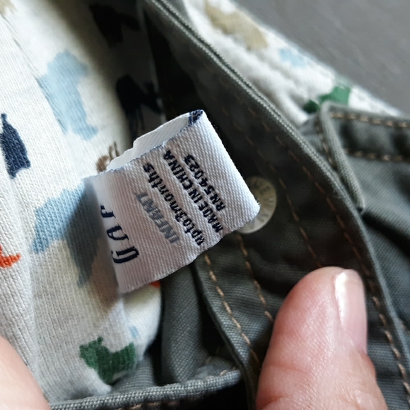Baby Gap Green Overalls - Picture 4 of 5